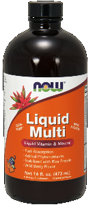 Liquid Multi (Berry 16 oz) NOW Foods